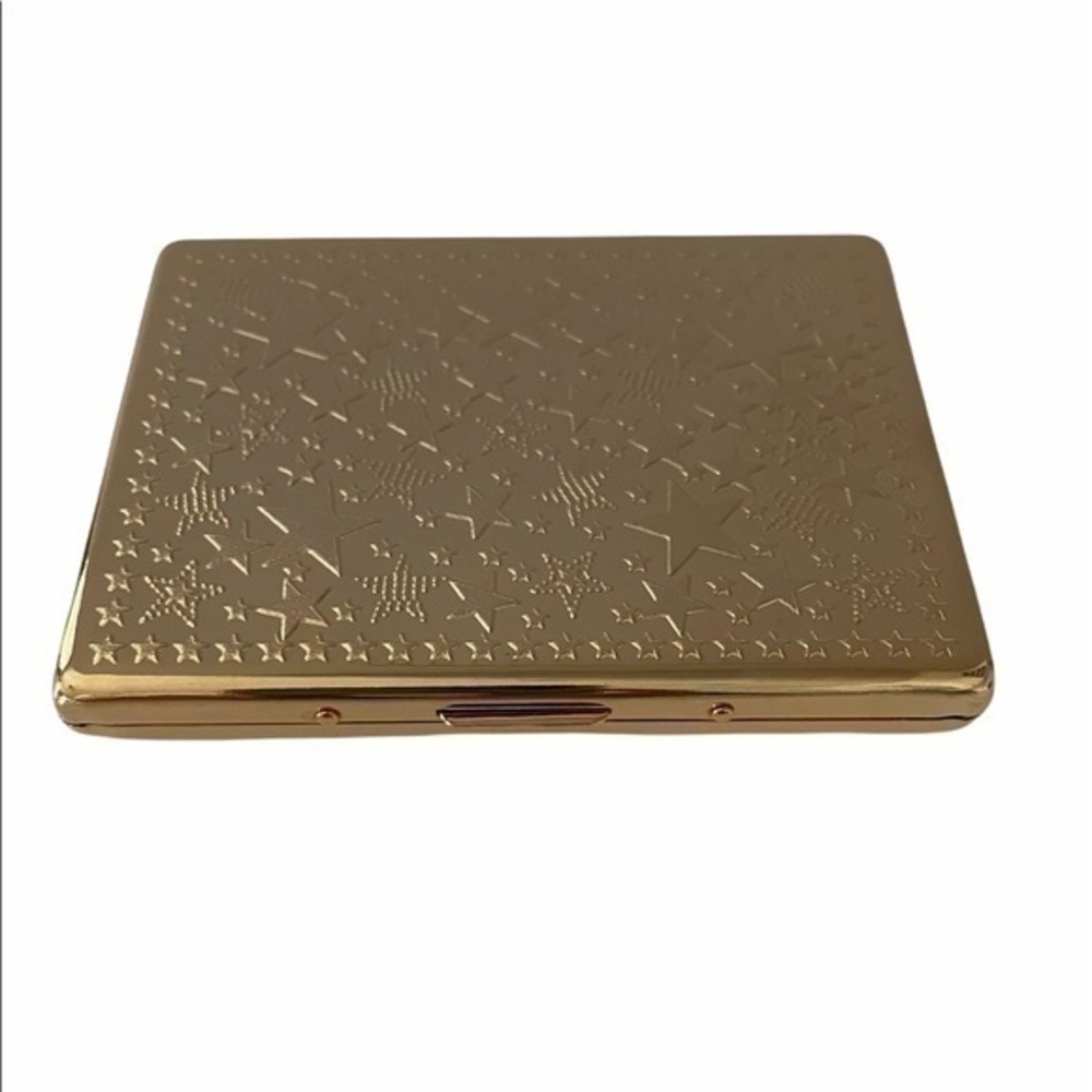 Gold ID Case With Stars